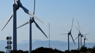 風力発電の画像